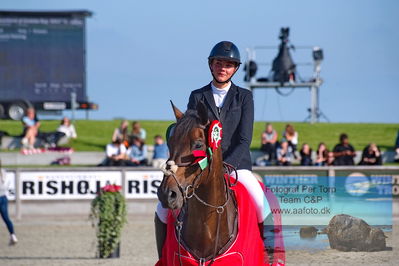 1. Kval. Agria DRF mesterskab U18 præsenteret af Vindeløv Byg - MA2 Springning Heste (140 cm)
Keywords: dm;pt;emma ponsaing;aramis 577;lap of honour
