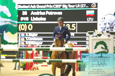 Stutteri Ask Grand Prix CSI3 Big Tour LR (273.4.3b-GP) 1.50m - In Memory of Bo Bak Andersen
International | Hest
Keywords: andrius petrovas;linkolns